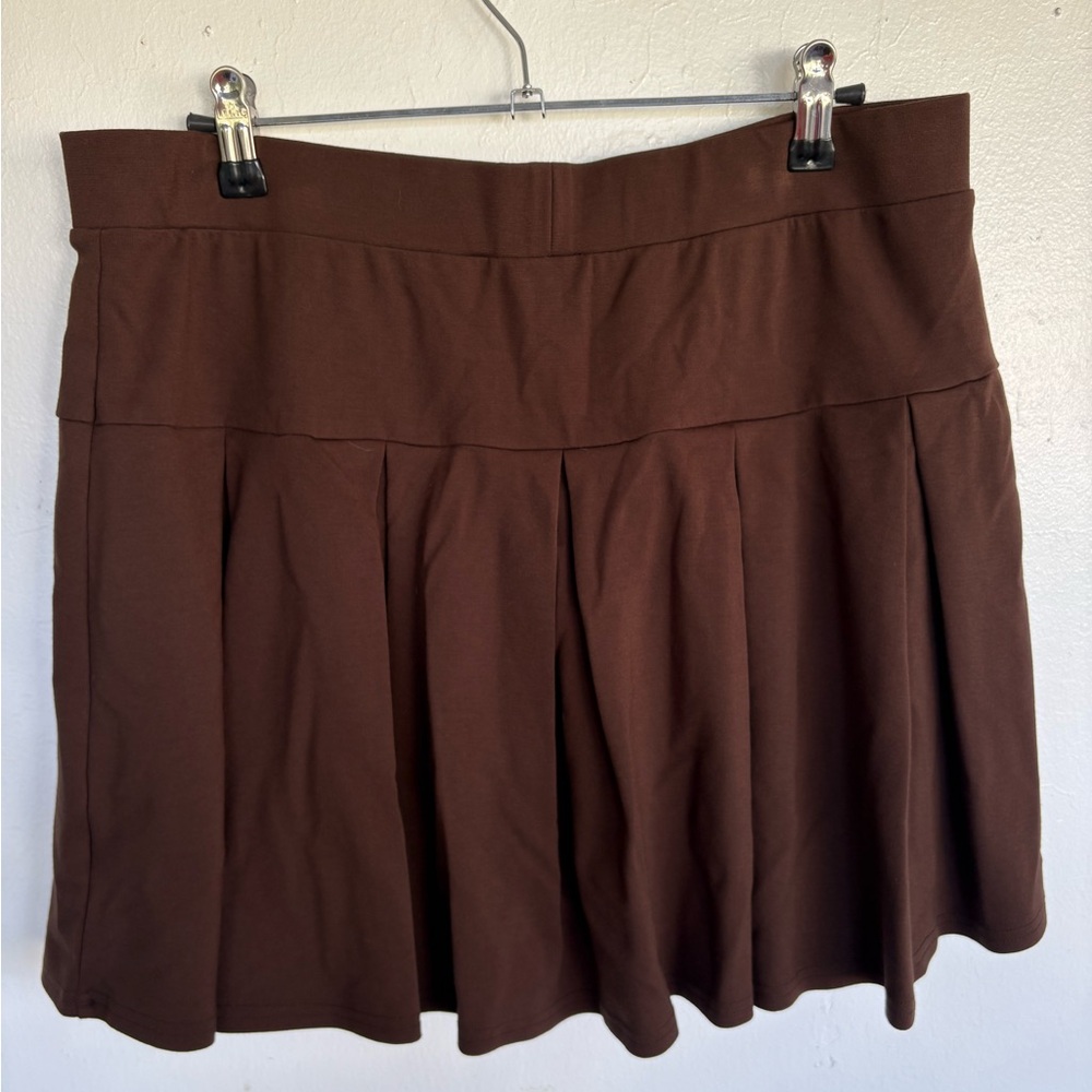 American Eagle Chocolate Tennis Skort